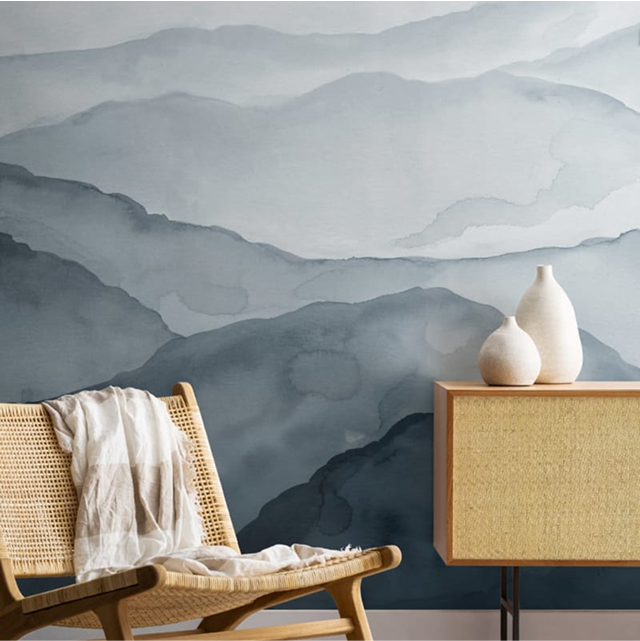 Hovia® Cevenne Blue wallpaper